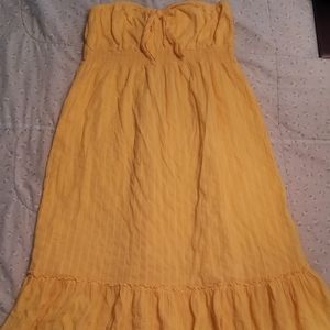 Strapless Summer Dress